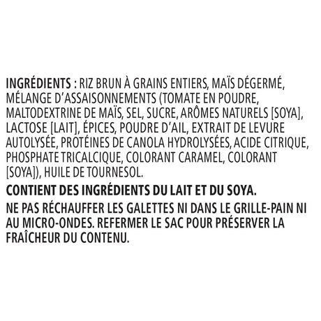 Quaker Crispy Minis Rice Cakes Savoury Tomato & Basil, 173g {Imported from Canada}